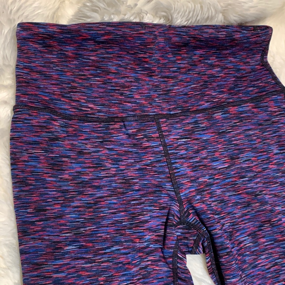 GapFit Blackout Spacedye Leggings: size small